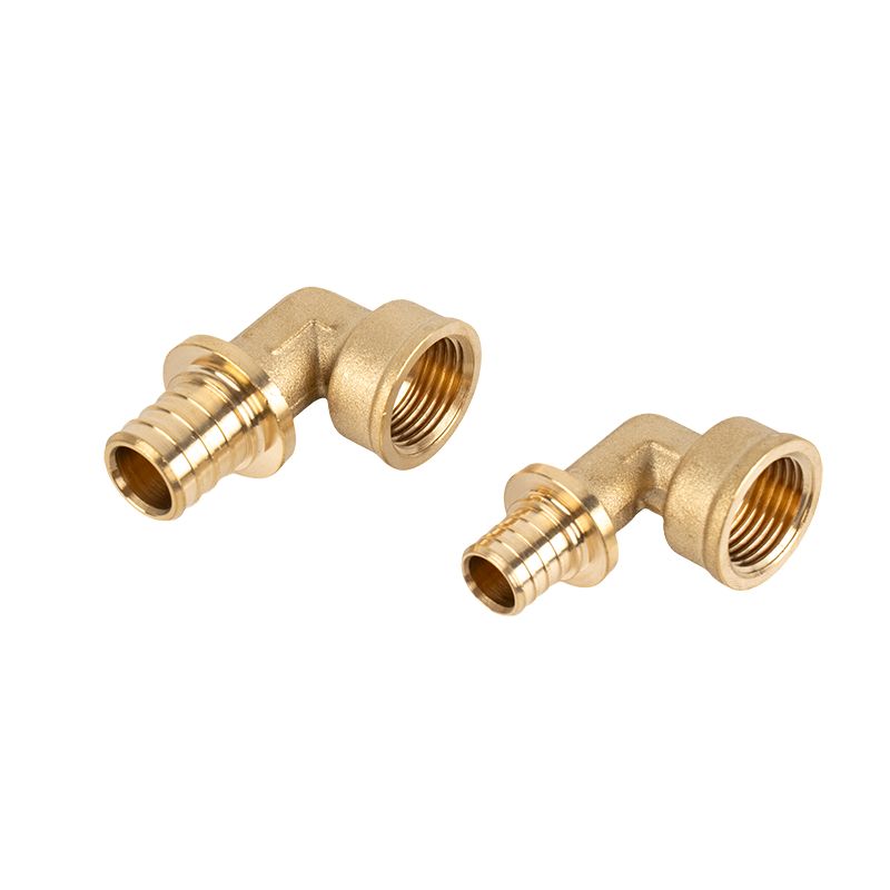 Brass 90 Cubitus PEX-A Expansion Barb Fitting